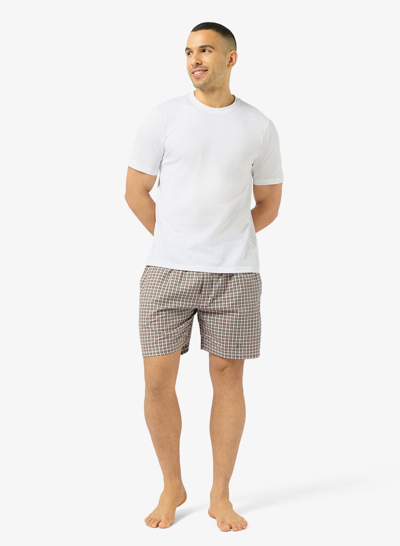 سفنتي فايف بيسيكس بوكسر منسوج عبوة من قطعتين - Image 2